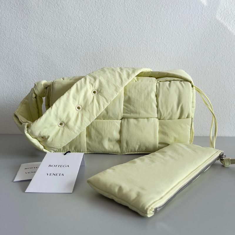 Bottega Veneta Handbags 628951 washed lemon yellow
